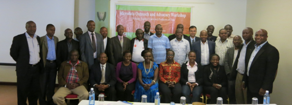 Kenya: KNBS conducts a Microdata Outreach and Advocacy Workshop in Nairobi (December 2014)